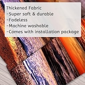 お買い得  オーシャンビーチのタペストリー-壁のタペストリーアートの装飾毛布カーテンピクニックテーブルクロスぶら下げ家の寝室のリビングルーム寮の装飾風景ビーチ海海波日の出日没バラ色の雲