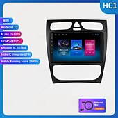 お買い得  カー・マルチメディア・プレーヤー-android カーラジオメルセデスベンツ c クラス/clk 2000-2005 8g128g carplay ステレオプレーヤー wifi gps ナビゲーション