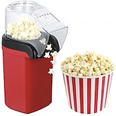 abordables Électroménager-Machine à pop-corn électrique domestique mini machine à pop-corn électrique machine à pop-corn collations saines et rapides machine à pop-corn