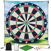economico Accessori e attrezzatura da golf-Il set da gioco per scheggiature da golf include un tappetino da gioco adesivo da 6x6 piedi, giochi da golf n&#039;stick con palline da golf chip n&#039;stick - bersagli con tappetino per scheggiature