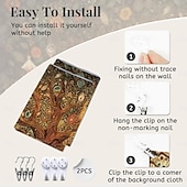 cheap Tree of Life Tapestry-Tree of Life Hanging Tapestry Sun Moon Wall Art Large Tapestry Mural Decor Photograph Backdrop Blanket Curtain Home Bedroom Living Room Decoration