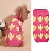cheap Sweaters-Dog Cat Sweater Jumper Cute Casual Winter Breathable Soft Washable Comfortable Outdoor Casual Daily Dog Clothing for Bichon Frise Pomeranian Baby Pet Papillon Small