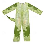 economico Costumi per bambini-Dinosauro Vestiti Carnevale Costume cosplay Stile Carnevale di Venezia Per adulto Da ragazzo Da ragazza Cosplay Feste Mascherata Carnevale Mascherata Costume di Carnevale facile