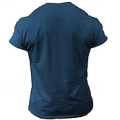 cheap Men&#039;s Funny T shirts-Music Festival Men&#039;s Graphic American Flag Old Man T Shirt Short Sleeve T shirt 3D Print Crew Neck Shirt Retro Vintage Casual Street Style Sports Outdoor Holiday Going out Black Green Dark Blue