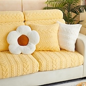 baratos Capa para assento de Sofá &amp; Apoios de Braços-Capa de sofá mágica elástica jacquard veludo assento de sofá capas de almofada de sofá, protetor de móveis antiderrapante para capa de assento seccional 1/2/3/4, capas de sofá em forma de l, capa de