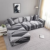 economico Copridivano-copridivano con stampa geometrica copridivano elasticizzato copridivano morbido e resistente 1 pezzo di tessuto spandex protezione lavabile per mobili adatta poltrona/divano a due posti/divano/divano