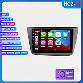 abordables Lecteurs multimédias pour voitures-Android 12 pour siège altea 2004 - 2015 toledo 3 2004 - 2009 lecteur vidéo multimédia navigation gps carplay autoradio
