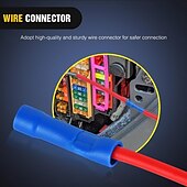 cheap Vehicle Repair Tools-12 Pack 12V Car Fuse Tap 4 Types ATO ATC ATM APM Fuse Holder for Cars Trucks &amp; Boats
