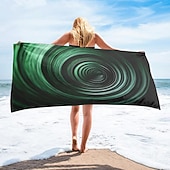 billiga set med strandhanddukar-bubbelpool strandhandduk, strandhanddukar för resor, snabbtorkande handduk för simmare sandsäkra strandhanddukar för kvinnor män tjejer barn, coola poolhanddukar strandtillbehör absorberande handduk