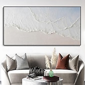 abordables Peintures paysages-peinture à l&#039;huile peinte à la main peintures de mer texturées chaudes faites à la main art océanique moderne peinture sur toile abstraite oeuvre personnalisée cadeaux personnalisés art wabi sabi