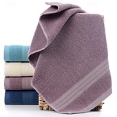 cheap Towels-100% Cotton Soft And Absorbent Solid Color Hand Towel Or Face Towel For Home Bathroom