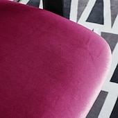 abordables Housse de fauteuil de bureau-Housse de chaise de bureau en velours, housse de chaise de bureau d&#039;ordinateur, élasthanne extensible, anti-poussière, universelle, rotative, pivotante, housse de protection, ensemble de 2 pièces,
