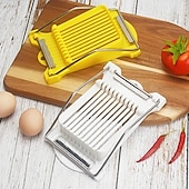 cheap Kitchen Utensils &amp; Gadgets-Effortless Slicing &amp; Cutting,10 Stainless Steel Wires Multifunctional Slicer for Cheese, Eggs, Vegetables, Fruits &amp; Soft Foods