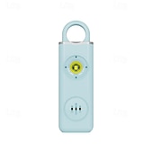 voordelige Persoonlijke bescherming-persoonlijk veiligheidsalarm 130 db zelfverdedigingssirene veiligheid alarm voor vrouwen meisje met sos led licht persoonlijke alarmen sleutelhanger alarm oplaadbare batterij