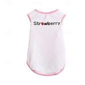 preiswerte Kühlweste &amp; Shirt-Hund Katze Weste Niedlich Lässig Atmungsaktiv Weich Waschbar Bequem Outdoor Alltagstauglich Hundebekleidung for Bichon Frise Zwergspitz Baby Haustier Papillon Klein