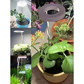 economico Lampade per coltivazione indoor-luce di crescita delle piante a spettro completo luce di riempimento retrattile bianco caldo commutabile a 2 colori con dimmer automatico