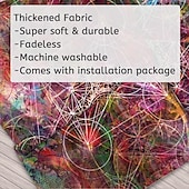 levne Mandala tapis-mandala bohémská nástěnná tapiserie umělecká výzdoba deka záclona zavěšení domácí ložnice obývací pokoj kolej dekorace boho hippie psychedelická květinová květina lotos indická