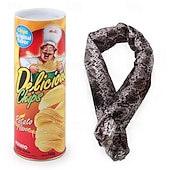 cheap Event &amp; Party Supplies-Potato Chips Bouncing Snake April Fool&#039;s Day Gift Spoof Frightened Potato Chip Snake Toy Funny Gift Toy Simulated Snake