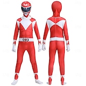 economico Costumi per ragazzi-Mighty Morphin Power Rangers Tommy Oliver Costume Cosplay Tuta Cosplay Halloween Cosplay di film for Per uomo Per donna Ragazzi Bambini Adulti Halloween Carnevale Mascherata