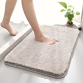 economico Tappetini e tappeti-tappetino da bagno antiscivolo, tappetini da bagno extra morbidi e assorbenti, tappetino antiscivolo lavabile per pavimento del bagno, vasca, doccia