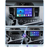 Недорогие Автомобильные мультимедийные проигрыватели-Для Toyota Sienna 2011-2014 автомагнитола мультимедийный видеоплеер навигация стерео GPS Android авто carplay