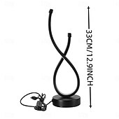 billige Bordlamper-dimming bordlampe usb moderne minimalistisk kreativ design 3-farger, nattbord stue atmosfære lampe