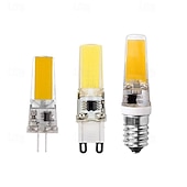 economico Lampadine LED a pannocchia-Lampadine a led g4 g9 e14 3000k bianco caldo/6000k illuminazione bianca dimmerabile 3w equivalente a 30w 220v luce in silicone cob per lampadari sottopensile illuminazione paesaggistica camper 10