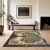 preiswerte Wohn- und Schlafzimmerteppiche-Baum des Lebens, Vintage-Boho-Teppich, Küchenmatte, rutschfeste, ölbeständige Bodenmatte, Wohnzimmerteppich, Innen- und Außenmatte, Schlafzimmerdekoration, Badezimmermatte, Eingangsteppich, Fußmatte