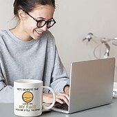 billige Krus og kopper-1 stk 11 oz til tross for utseendet på ansiktet mitt snakker du fortsatt sarkastisk morsom gave kaffekrus til jul venner kolleger gag gave kaffekrus til kaffeelskere