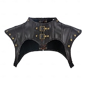 levne Topy-Retro Punk a gotika Středověké Maškarní Přehozy přes ramena Outlander Maškarní kostým Dámské Fantazie Steampunk předvečer Všech svatých Karneval Plesová maškaráda Večírek Festival Dospělé Šátek