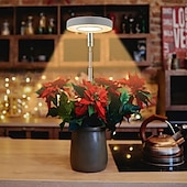 economico Lampade per coltivazione indoor-luce di crescita delle piante a spettro completo luce di riempimento retrattile bianco caldo commutabile a 2 colori con dimmer automatico