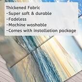 cheap Ocean Beach Tapestry-Beach Seagull Digital Printed Large Tapestry Decor Wall Art Tablecloths Bedspread Picnic Blanket Beach Throw Tapestries Colorful Bedroom Hall Dorm Living Room Hanging