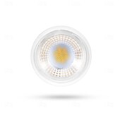 ieftine Spoturi LED-4 buc. bec led gu10 7w 8 leduri dimmerabile 3000k alb cald pentru bucatarie living dormitor