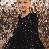 voordelige Feestjurken-Kinderen Voor meisjes Feestjurk Effen Kleur Lange mouw Prestatie Netstof Prinses Zoet Netstof Halverwege kuit Schede jurk Tule-jurk Zomer Lente Herfst Kinderen Zilver Zwart