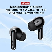 billige TWS True Wireless-hodetelefoner-Lenovo XT88 Trådløse øretelefoner TWS-hodetelefoner I øret Bluetooth 5.3 Ergonomisk Design Dyp bass Lang batterilevetid til Apple Samsung Huawei Xiaomi MI Løp Dagligdags Brug Reise Mobiltelefon