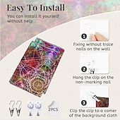 levne Mandala tapis-mandala bohémská nástěnná tapiserie umělecká výzdoba deka záclona zavěšení domácí ložnice obývací pokoj kolej dekorace boho hippie psychedelická květinová květina lotos indická