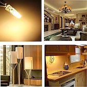 economico Lampadine LED a pannocchia-Lampadine a led g4 g9 e14 3000k bianco caldo/6000k illuminazione bianca dimmerabile 3w equivalente a 30w 220v luce in silicone cob per lampadari sottopensile illuminazione paesaggistica camper 10