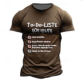 Men's Funny To-Do List T-Shirt - Hilarious Beer Humor Sarcastic Productivity Graphic Short Sleeve Top 16