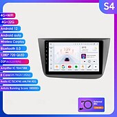 abordables Lecteurs multimédias pour voitures-Android 12 pour siège altea 2004 - 2015 toledo 3 2004 - 2009 lecteur vidéo multimédia navigation gps carplay autoradio