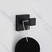 cheap Bathroom Accessory Set-Bathroom Accessory Set Include Robe Hook Toilet Paper Holder and Towel Rack Antique Wall Mounted Matte Black 3pcs