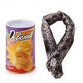 cheap Event &amp; Party Supplies-Potato Chips Bouncing Snake April Fool&#039;s Day Gift Spoof Frightened Potato Chip Snake Toy Funny Gift Toy Simulated Snake
