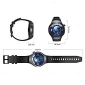 abordables Relojes inteligentes-Reloj inteligente 696 DM80 rastreador de fitness ECG PPG recordatorio de llamada Bluetooth Android iOS IP67 48mm 1.43