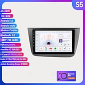 abordables Lecteurs multimédias pour voitures-Android 12 pour siège altea 2004 - 2015 toledo 3 2004 - 2009 lecteur vidéo multimédia navigation gps carplay autoradio
