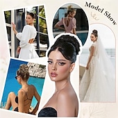 abordables Chignons-extensions de chignon de cheveux en désordre pour les femmes pince à griffe queue de cheval postiches extensions synthétiques ondulés bouclés chignon en désordre pièce de cheveux chignon postiches