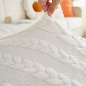 baratos Capa para assento de Sofá &amp; Apoios de Braços-Capa de sofá mágica elástica jacquard veludo assento de sofá capas de almofada de sofá, protetor de móveis antiderrapante para capa de assento seccional 1/2/3/4, capas de sofá em forma de l, capa de