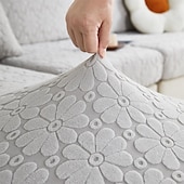 billiga Överdrag för soffa och armstöd-magiskt sofffodral stretch jacquard soffsits soffkudde överdrag, halkskyddande möbelskydd för sektions 1/2/3/4 sätesöverdrag, l form sofföverdrag, schäslongssoffa underöverdrag