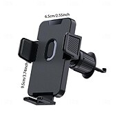 cheap Automotive Interior Accessories-StarFire New Car Mobile Phone Holder Telescopic Suction Cup Air Outlet Snap-On Multi-Function Car Navigation Holder