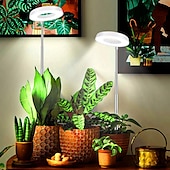 economico Lampade per coltivazione indoor-luce di crescita delle piante a spettro completo luce di riempimento retrattile bianco caldo commutabile a 2 colori con dimmer automatico
