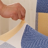 baratos Capa para Cadeira de Escritório-Capa para cadeira de escritório, capa para cadeira de mesa de computador, spandex elástico, anti-poeira, divisão universal, giratória, protetor de capa para cadeira giratória, conjunto de 2 peças,