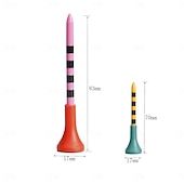 economico Accessori e attrezzatura da golf-Supporto per palline in plastica per tee da golf da 50 pezzi, capote morbida imbottita in gomma da 83 mm per il tee - supporto per supporto per palline per tee da golf nuovo 83mm 70mm